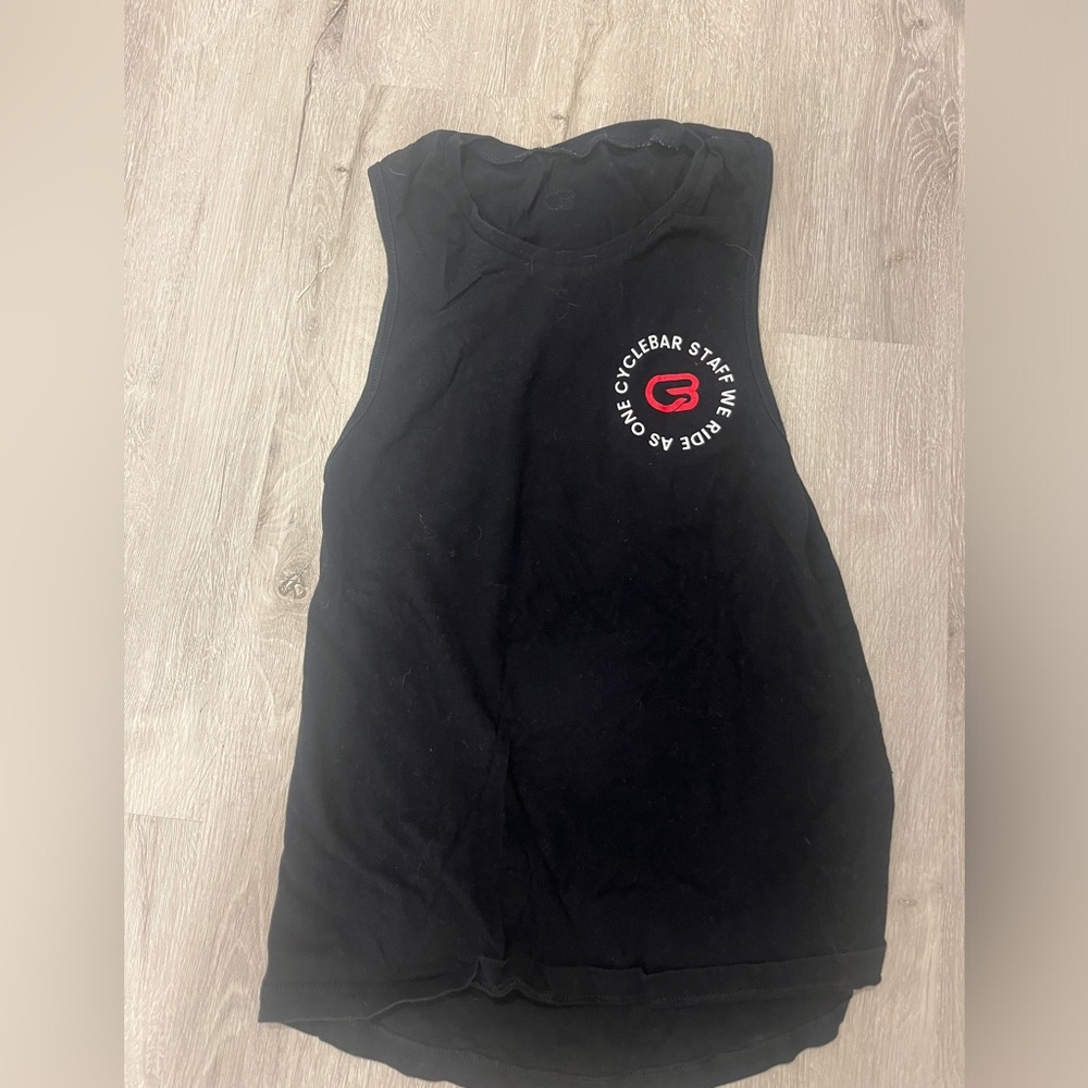 CycleBar Black Sleeveless Top